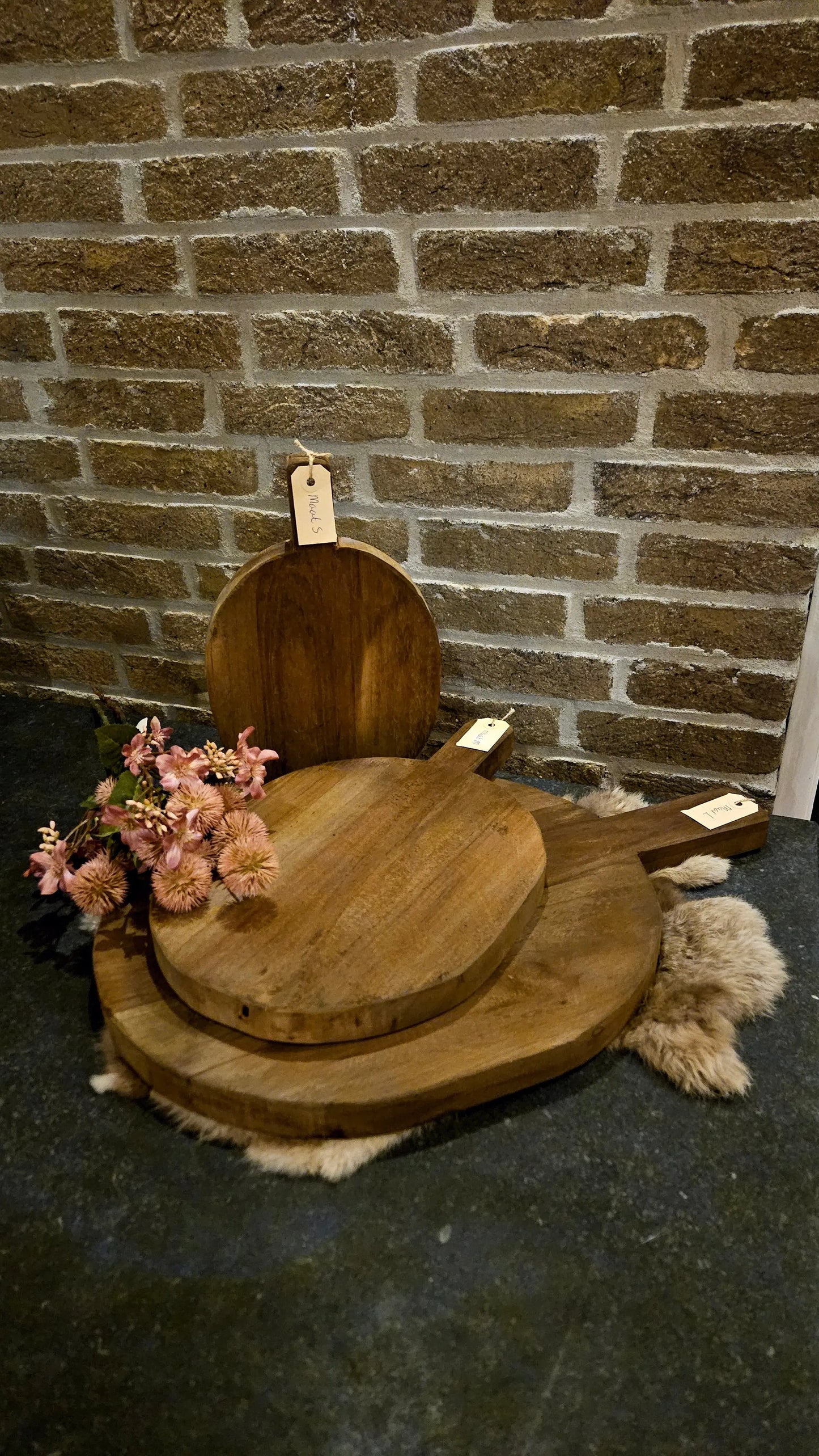 Houten plateau's O zo sfeervol