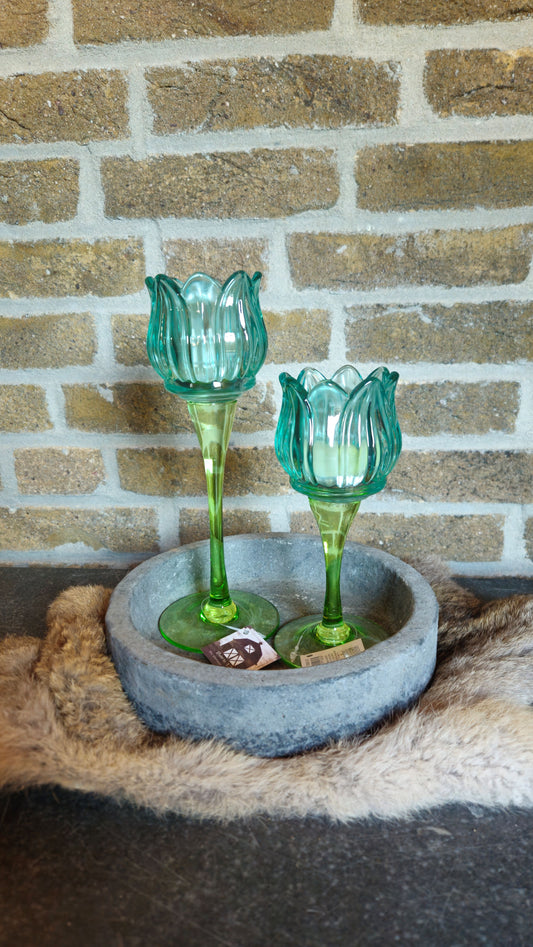 Tulpen Glaasjes Blauw