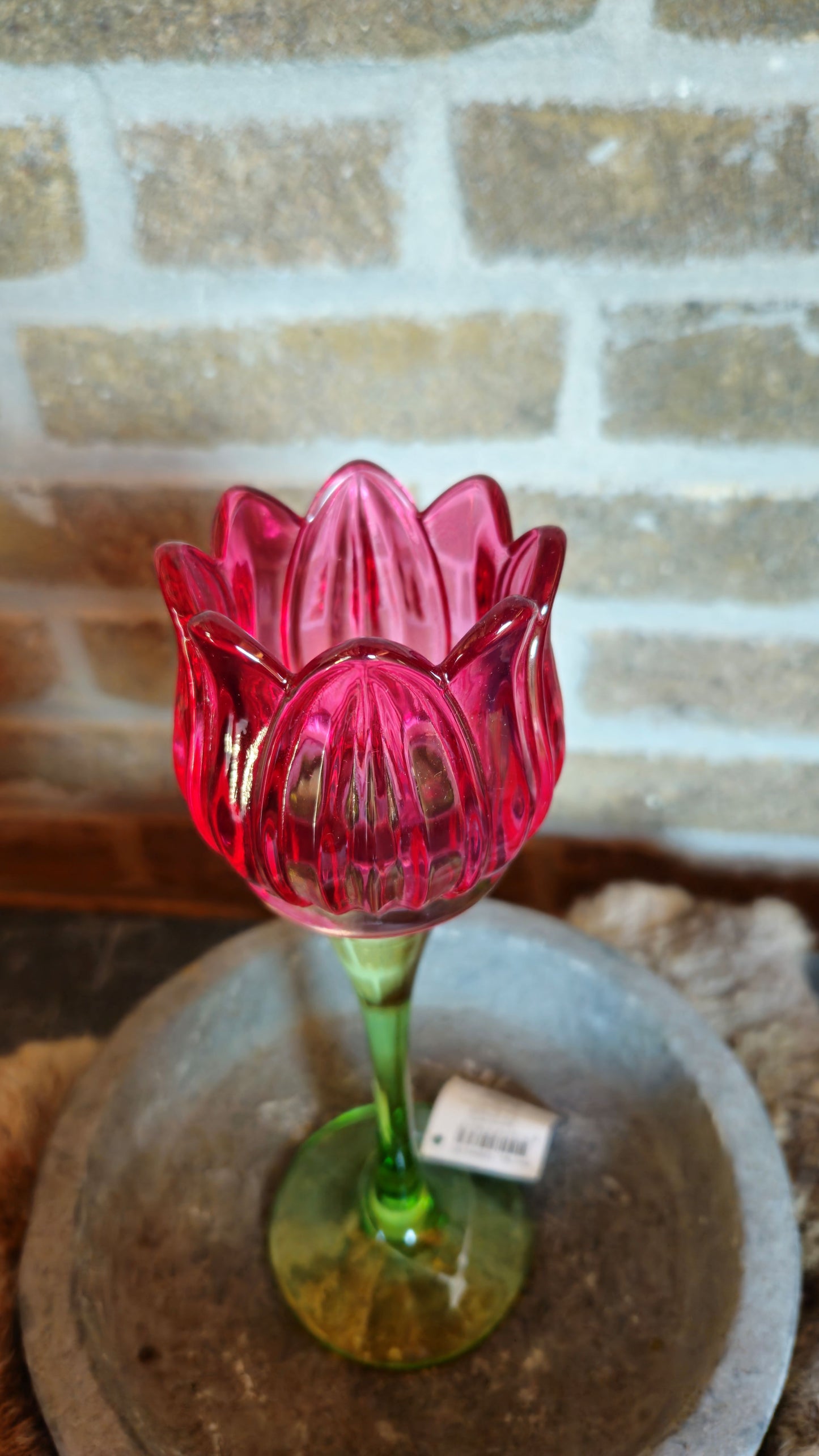 Tulpen Glaasjes Donker Roze