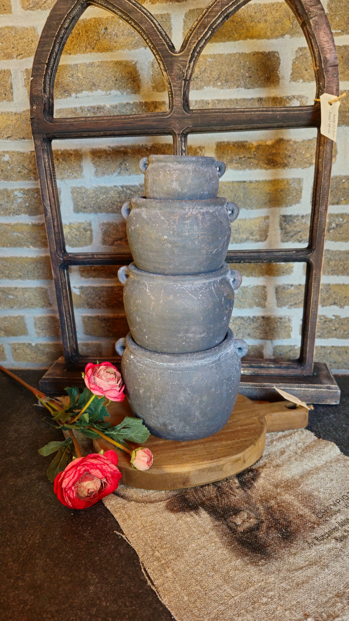 Pot met 2 oortjes XL