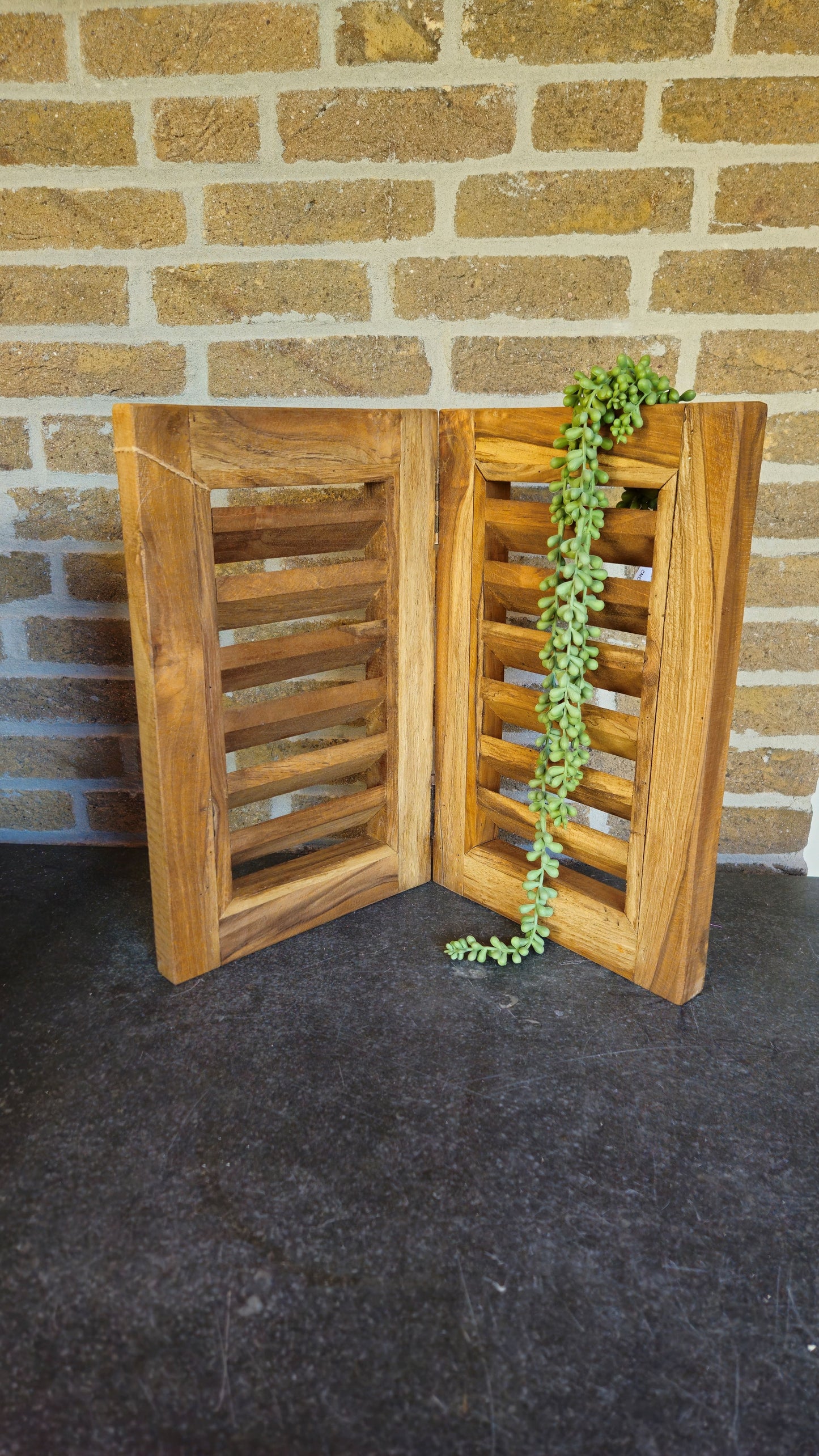 Houten duo luiken