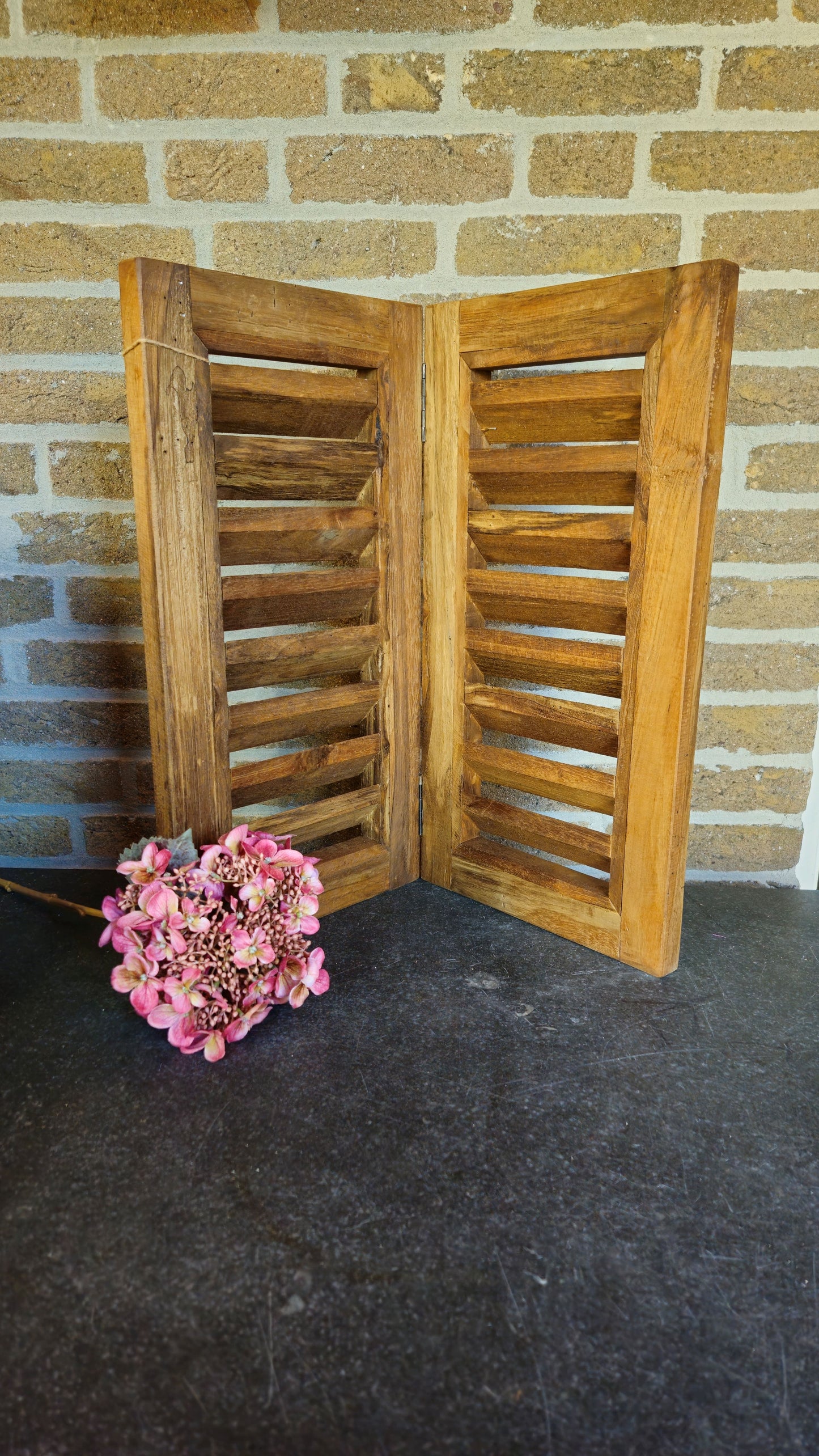 Houten duo luiken