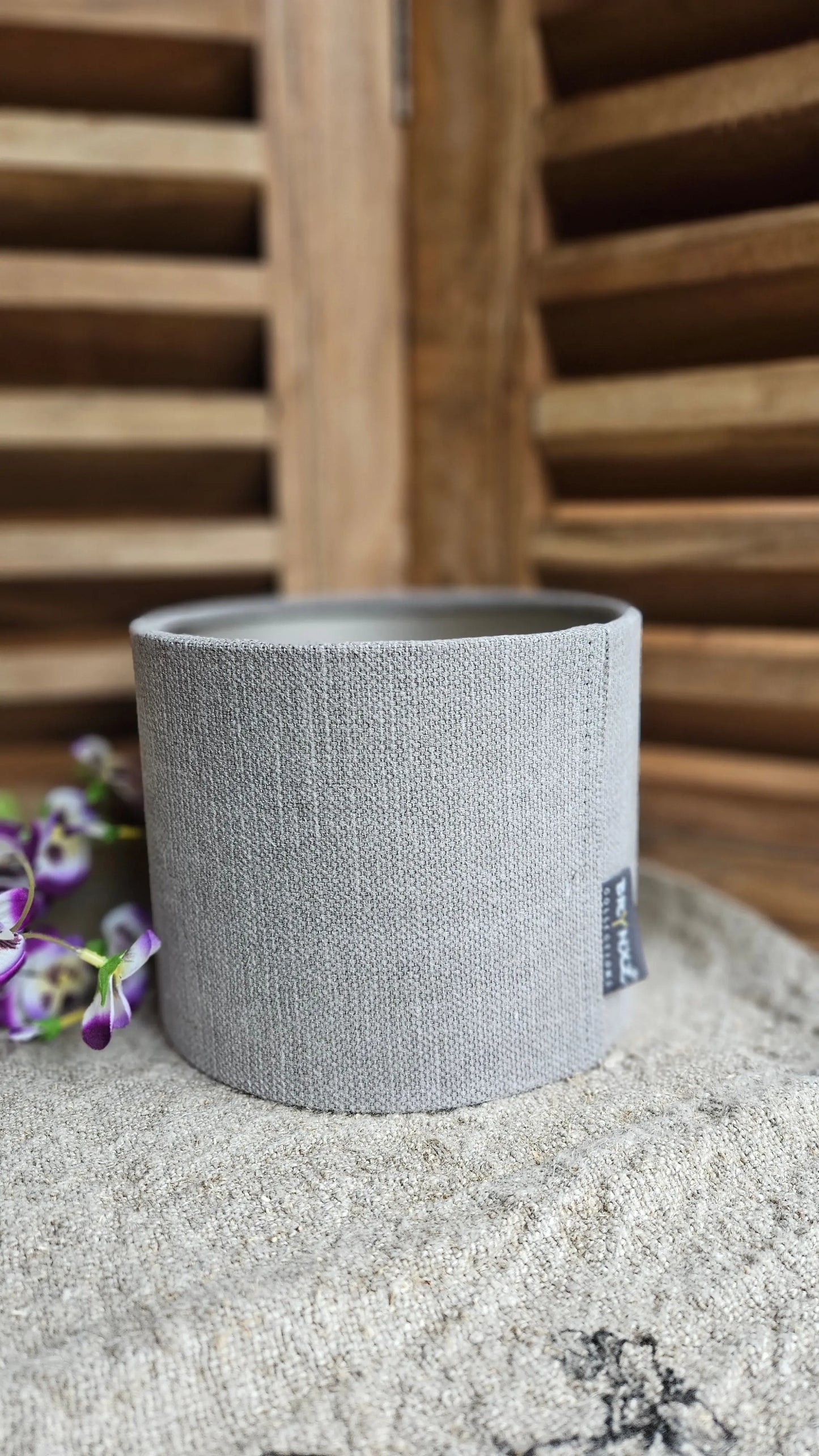 Brynxz Lampshade Cylinder Stone (BRSE24C) Brynxz Online