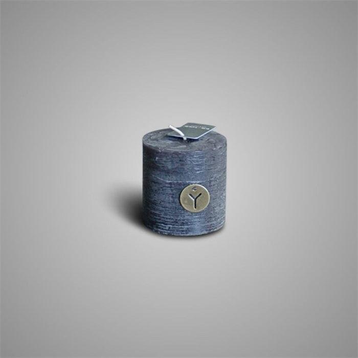 Brynxz rustic Candle Black 7x7 cm - Brynxz Online By O zo sfeervol
