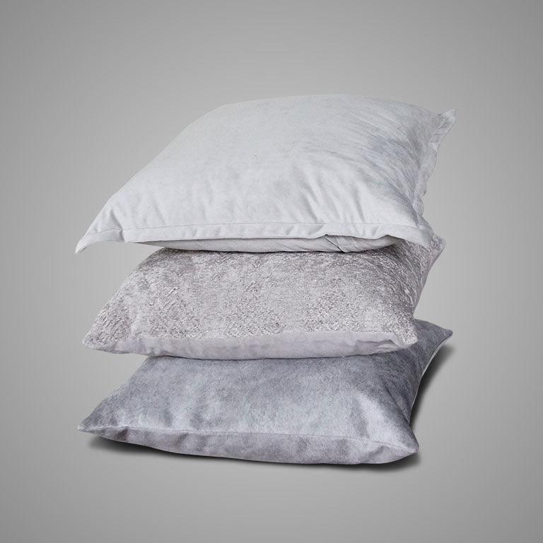 Brynxz Cushion Spring Grey light (bovenste op de foto) - Brynxz Online By O zo sfeervol
