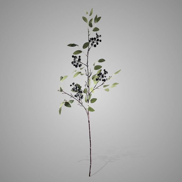 Brynxz Berry Leaf Blue