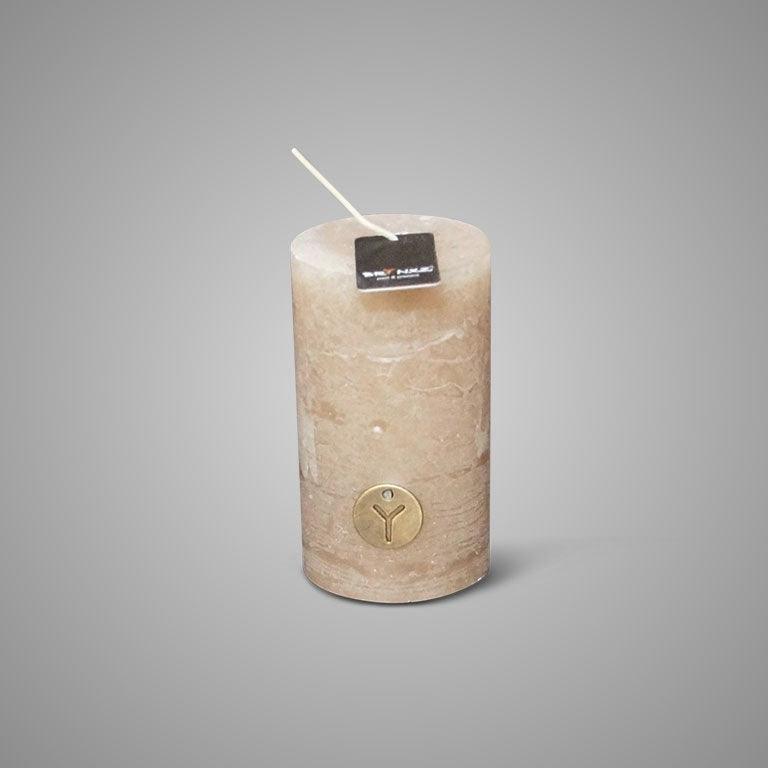 Brynxz Rustic Candle Nature 7x12 cm - Brynxz Online By O zo sfeervol