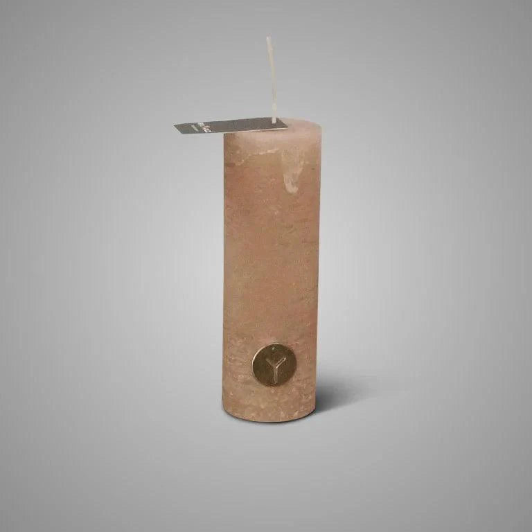 Brynxz rustic candle Nature 5x15 cm - Brynxz Online By O zo sfeervol