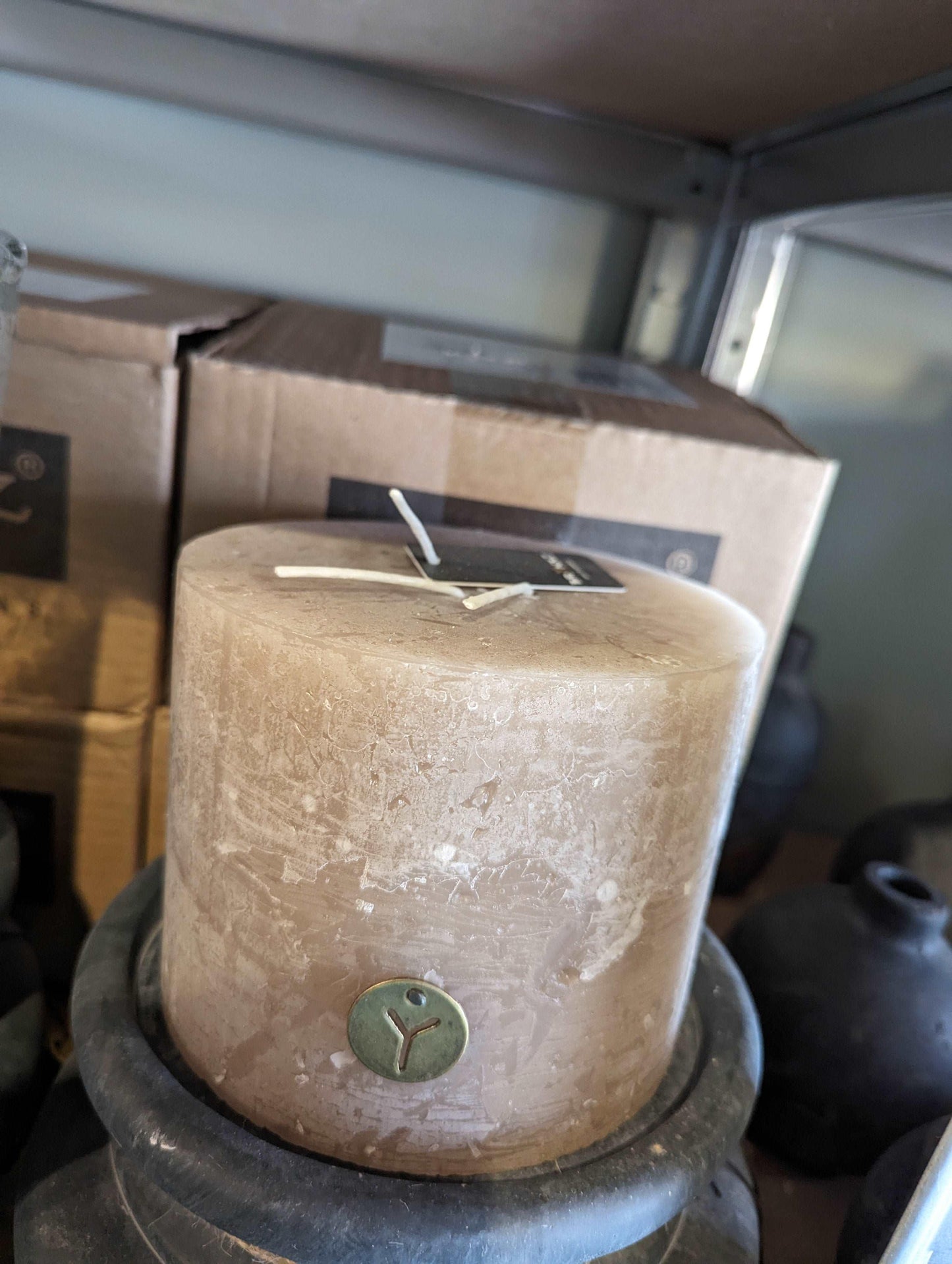 Brynxz Rustic Candle 3 Fuses Nature - Brynxz Online By O zo sfeervol