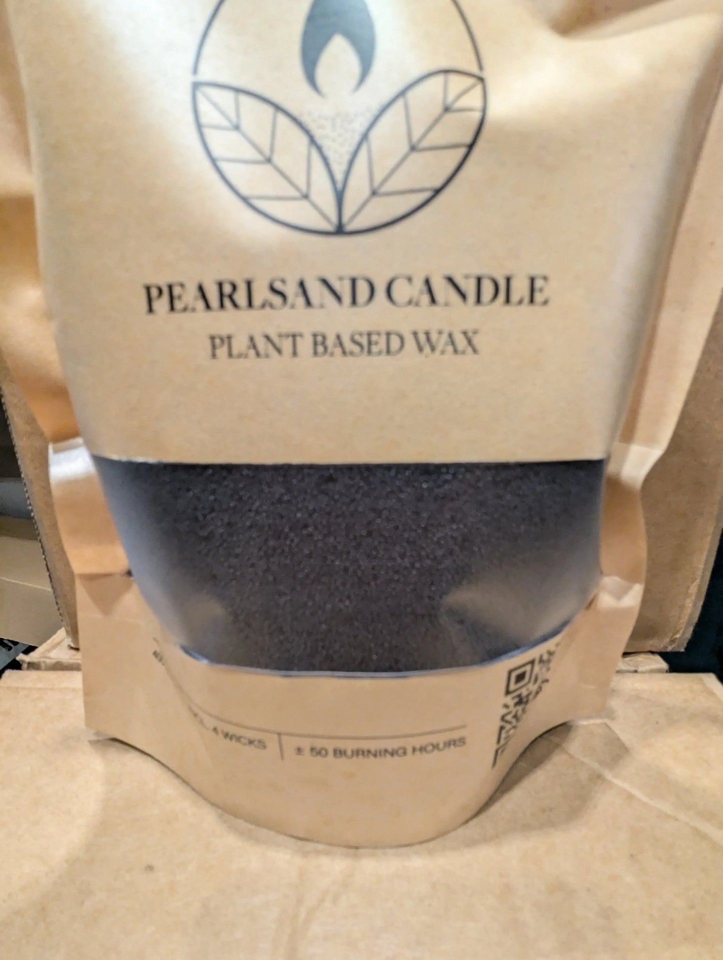 Kaarsenzand Zwart O zo sfeervol