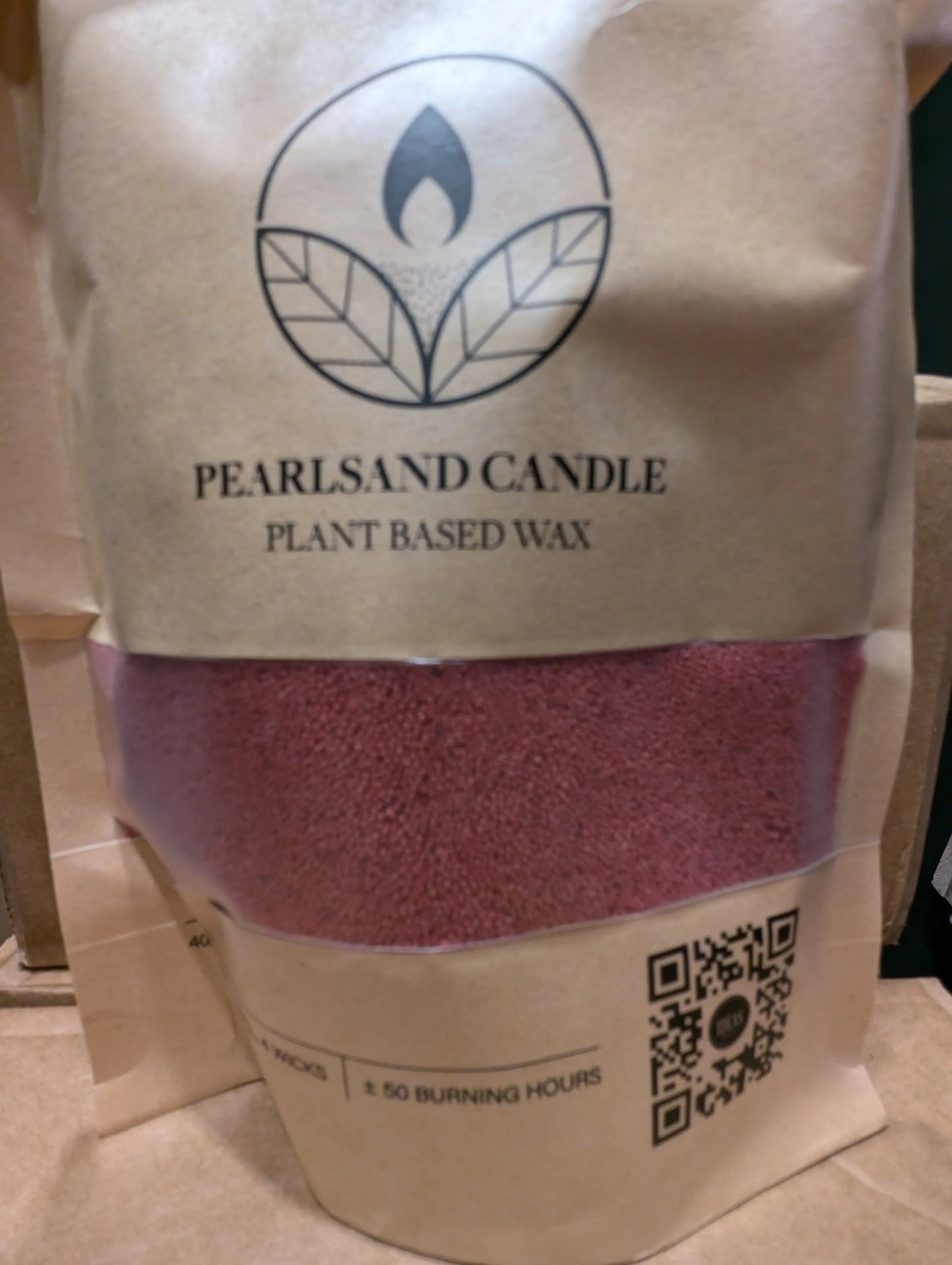 Kaarsenzand Rood O zo sfeervol