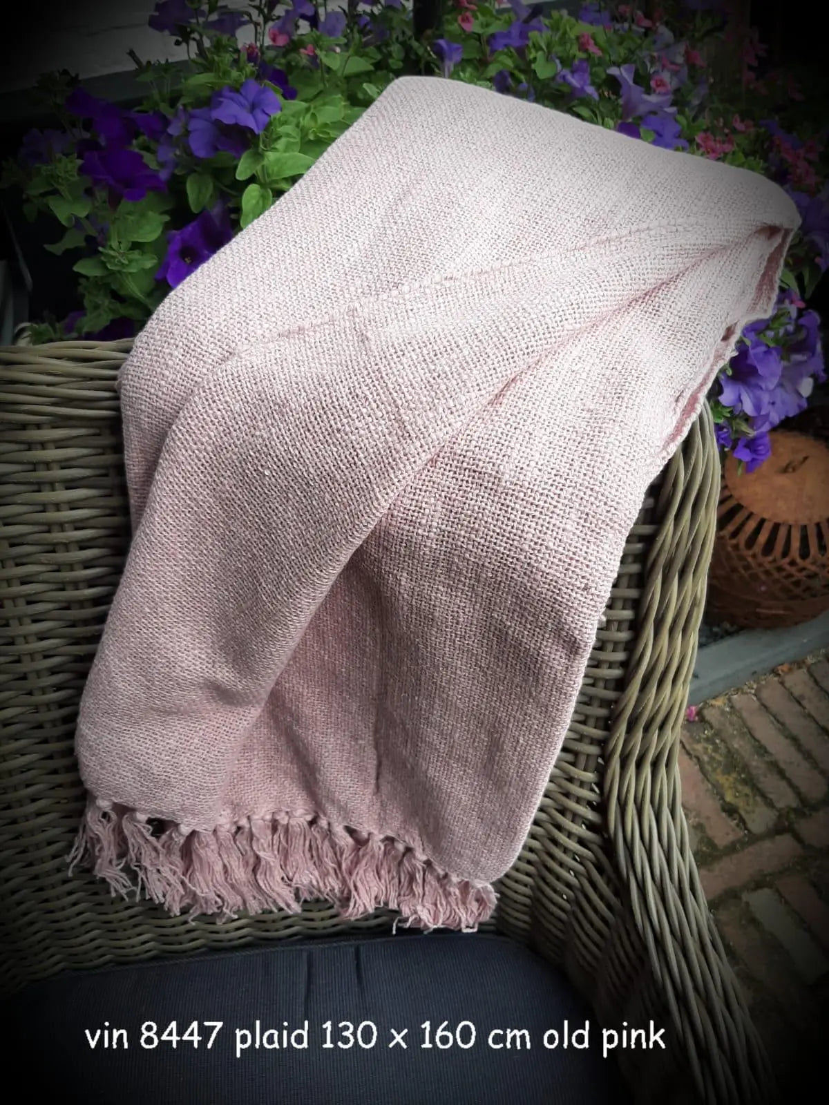 Plaid Roze – Landelijke Decoratie Accessoire | Brynxzonline.nl