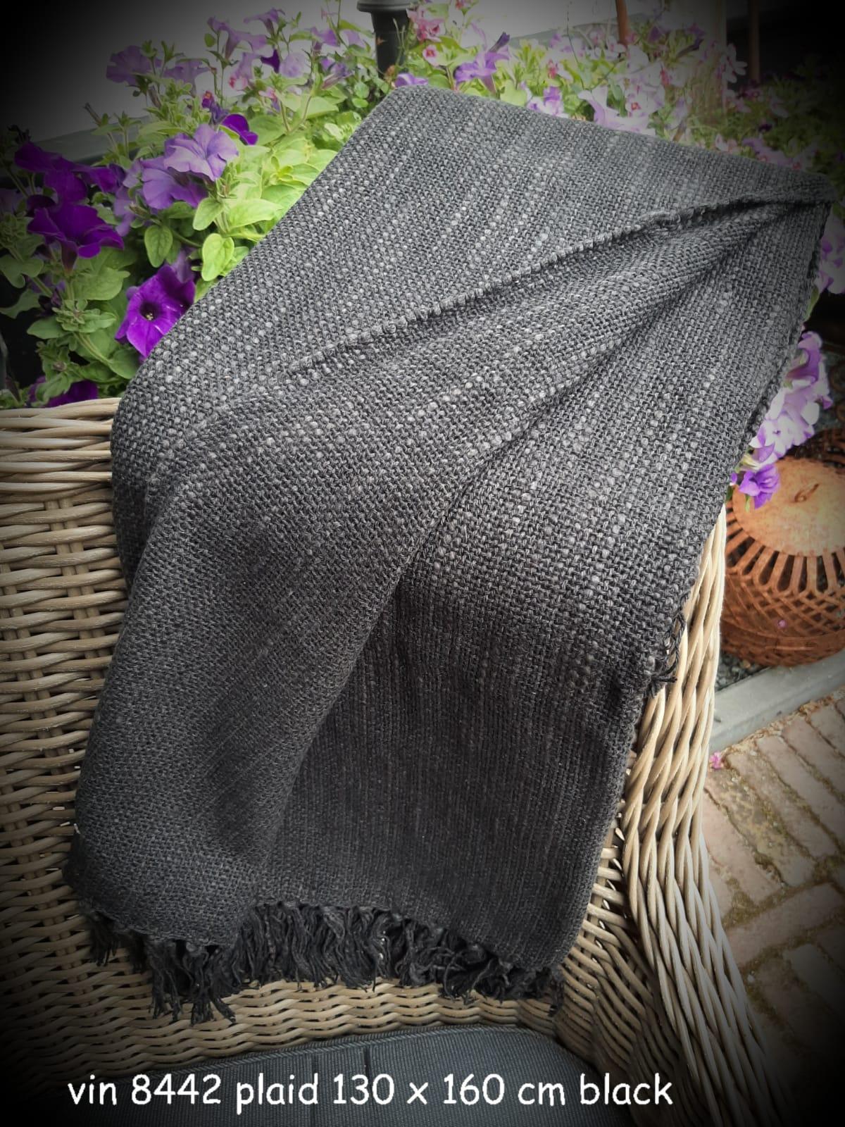 Plaid Zwart - O zo sfeervol