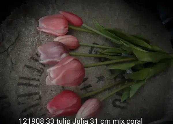 Real Touch Tulpen 46 cm mix O zo sfeervol