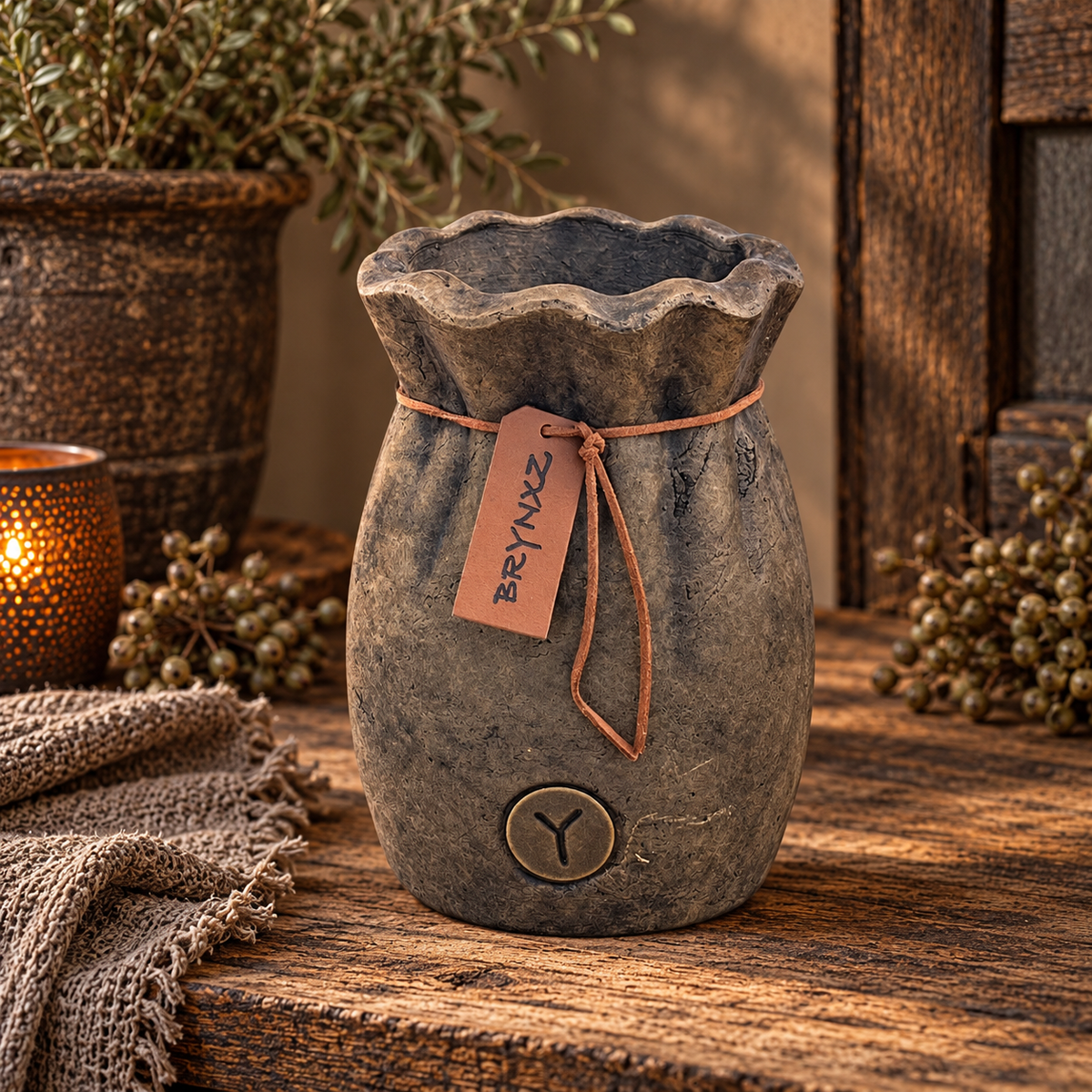 Brynxz Planter Bag with Rope M