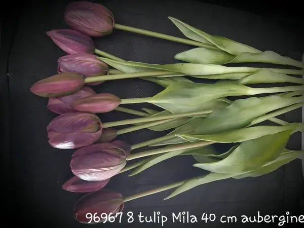 Real Touch Tulpen 40 cm bos van 12 stuks in cadeau doos O zo sfeervol