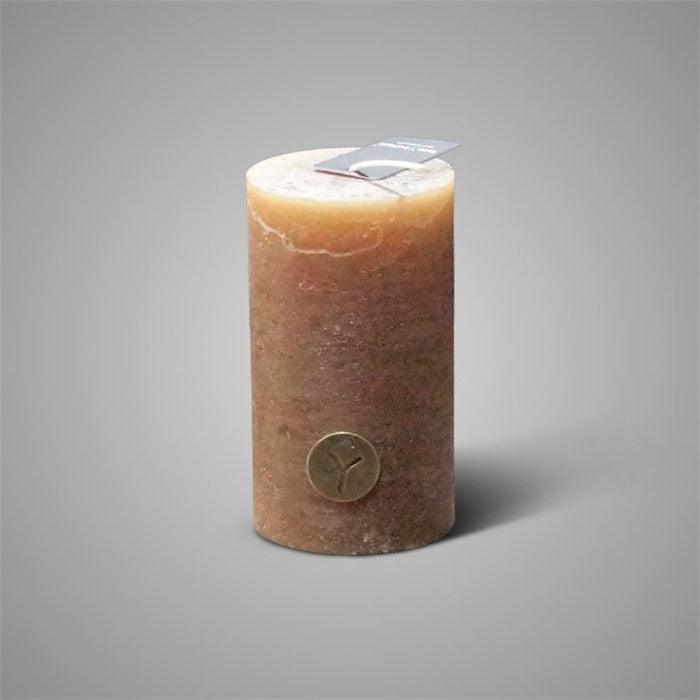 Brynxz rustic Candle Brown Olive 7x12 cm - Brynxz Online By O zo sfeervol
