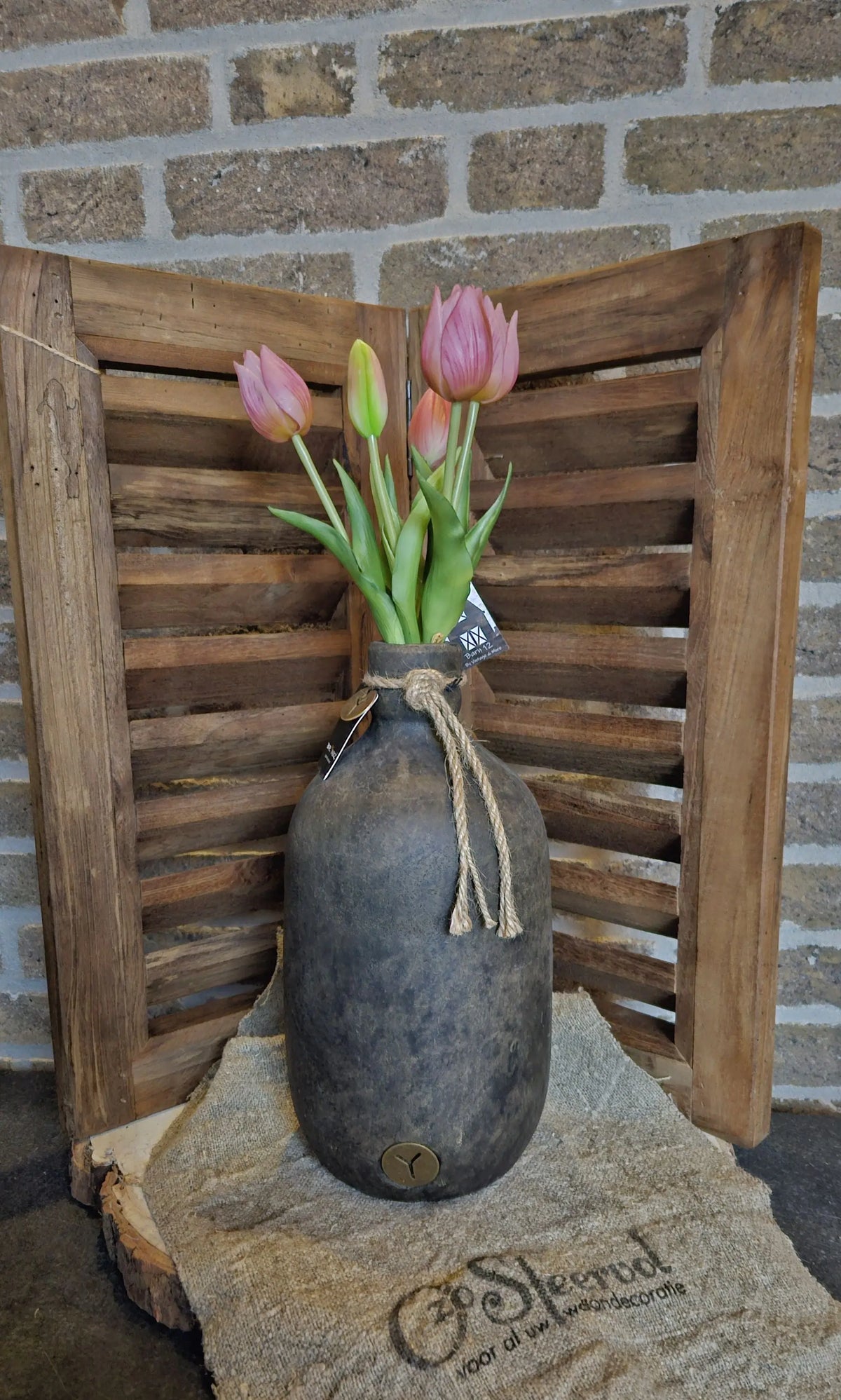 Brynxz Bottle Basic L – Aardewerk Decoratiefles | Brynxzonline.nl