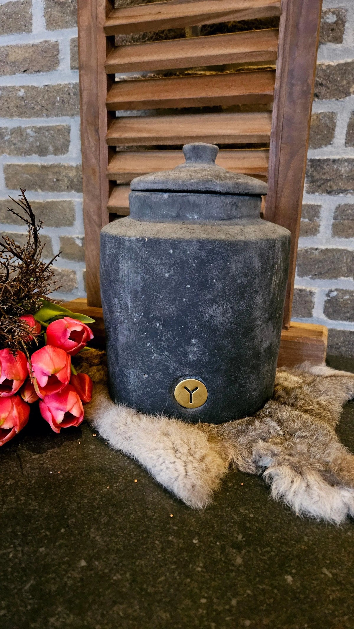 Brynxz Pot and Top Straight M – Stoneware Pot met Deksel | Brynxzonline.nl