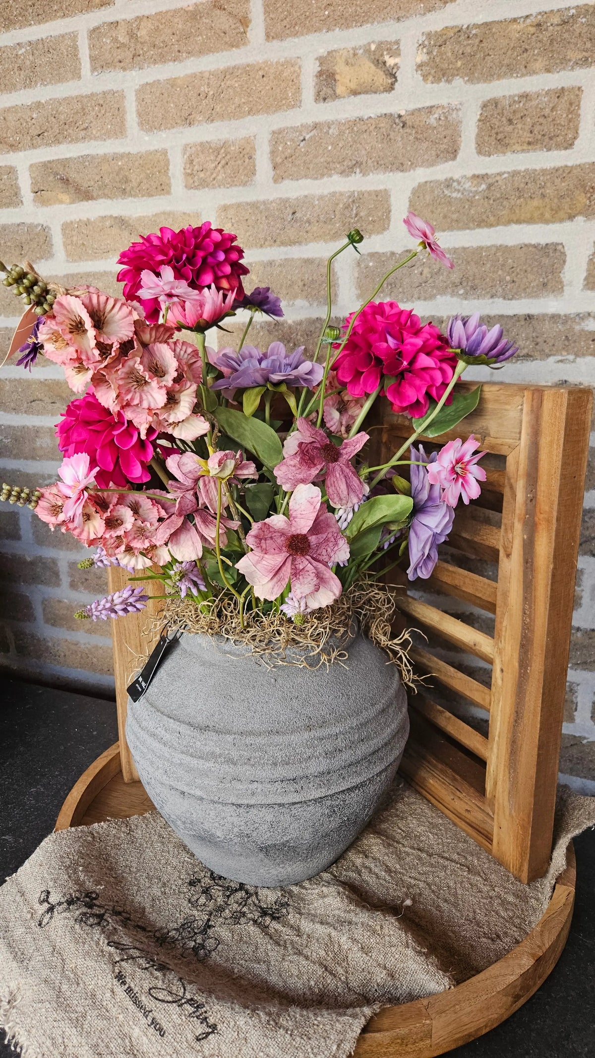 Brynxz / Sylxz Set nr 5 detail – Brynxz vaas met bloemen | Brynxzonline.nl