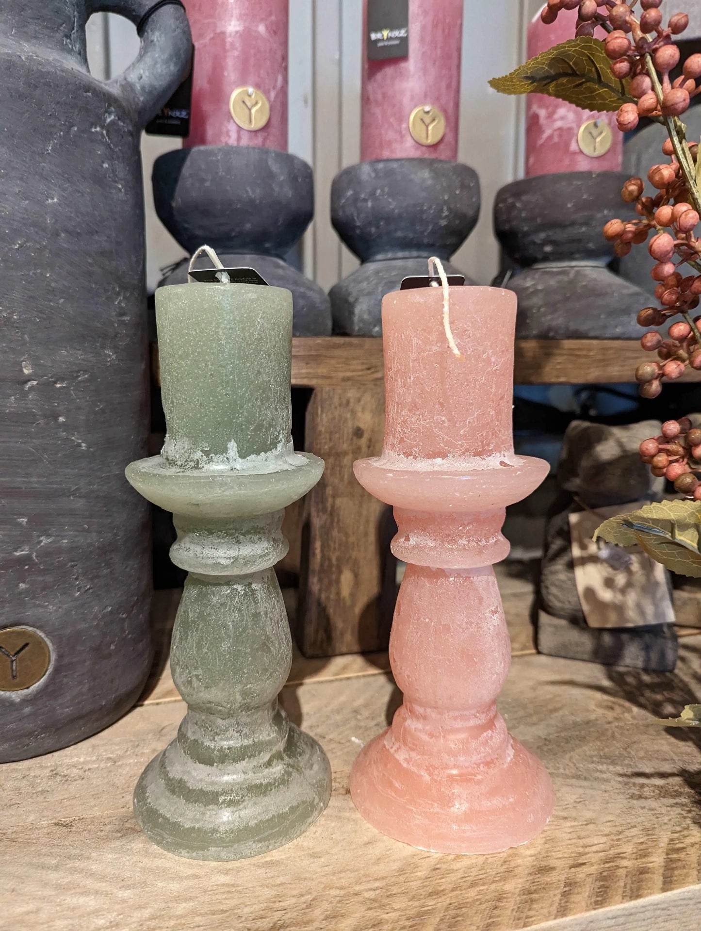 Brynxz Candle Comple Grande bright pink - Brynxz Online By O zo sfeervol