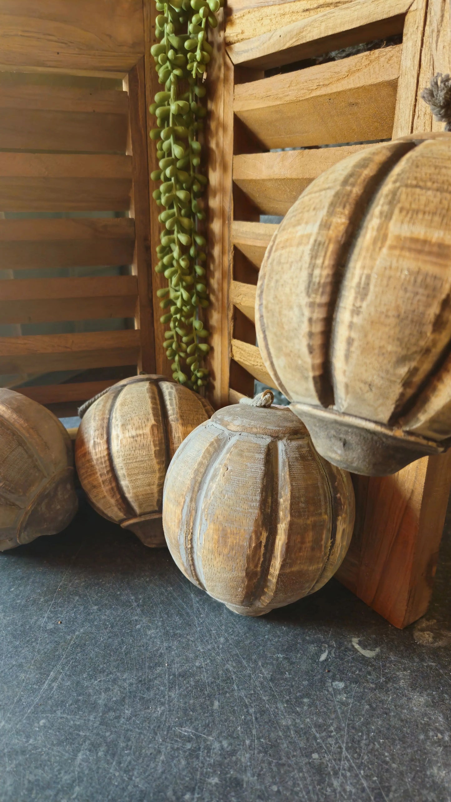 Houten Kerstbal - Brynxz Online By O zo sfeervol