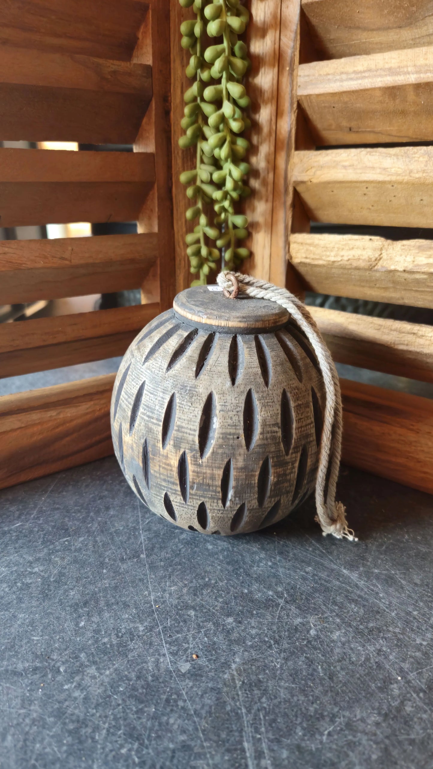 Houten Kerstbal - Brynxz Online By O zo sfeervol