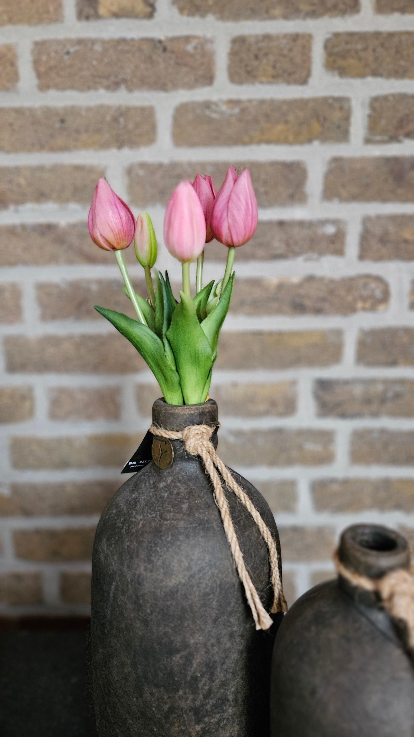 Real Touch Tulpen 25 cm Roze - O zo sfeervol