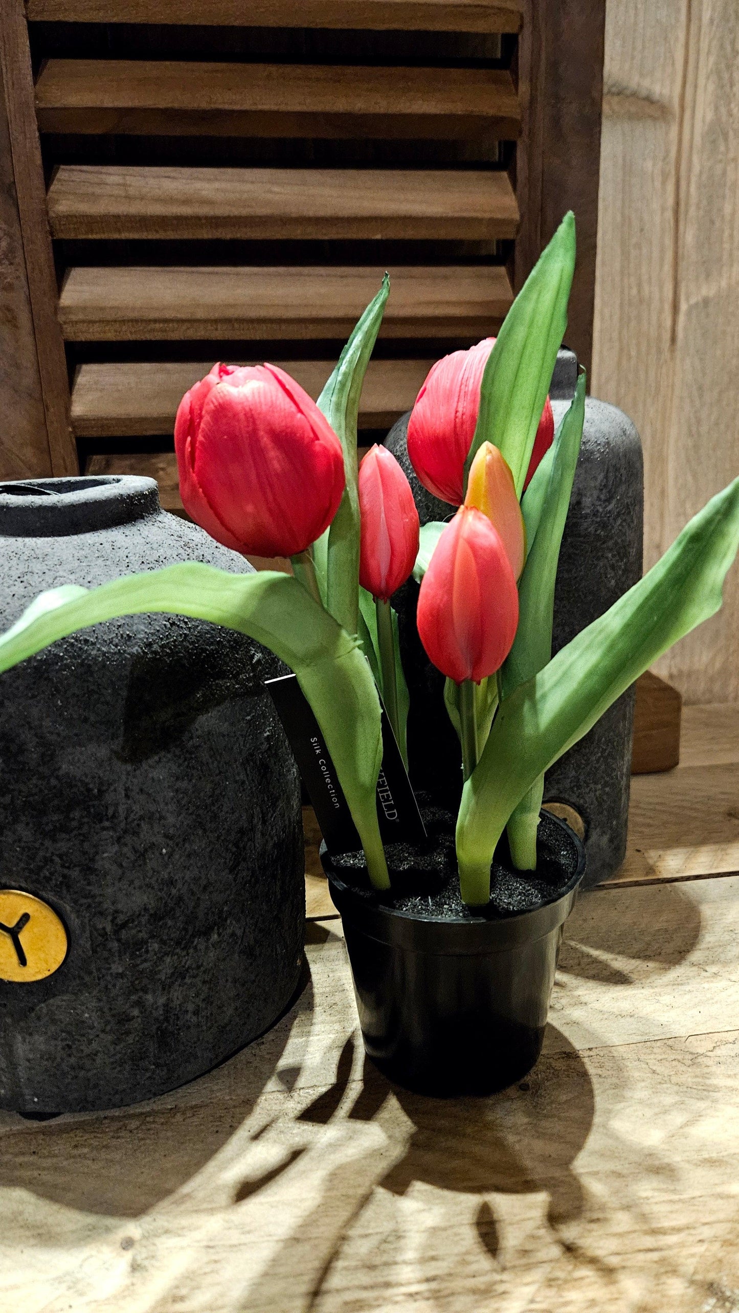 Real Touch Tulpen in pot - O zo sfeervol