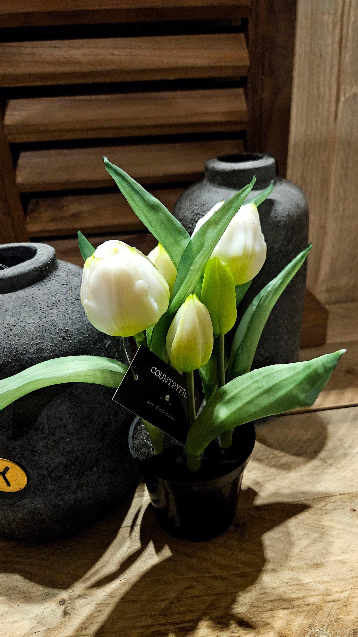 Real Touch Tulpen in pot - O zo sfeervol