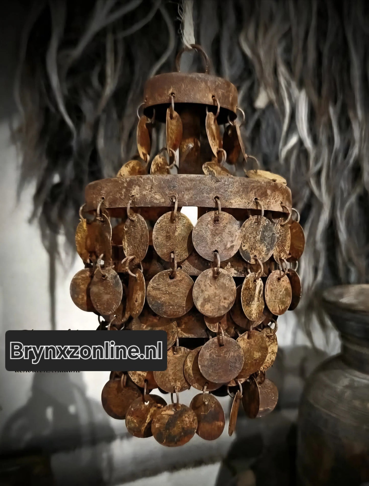 Schijfjes Lamp hangend – schijfjes lamp | Brynxzonline.nl