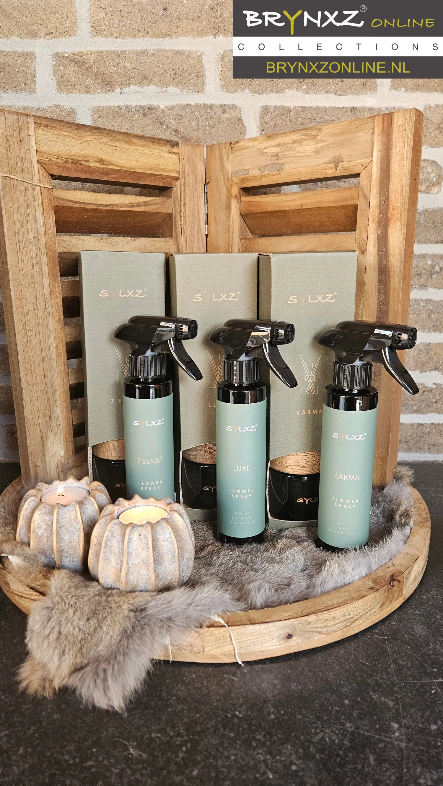 Sylxz-Geur-lijn Brynxz Online Shop voor al uw woondecoratie en kunstbloemen
