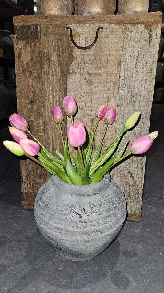 Bolvase met lijnen M - Brynxz Online By O zo sfeervol