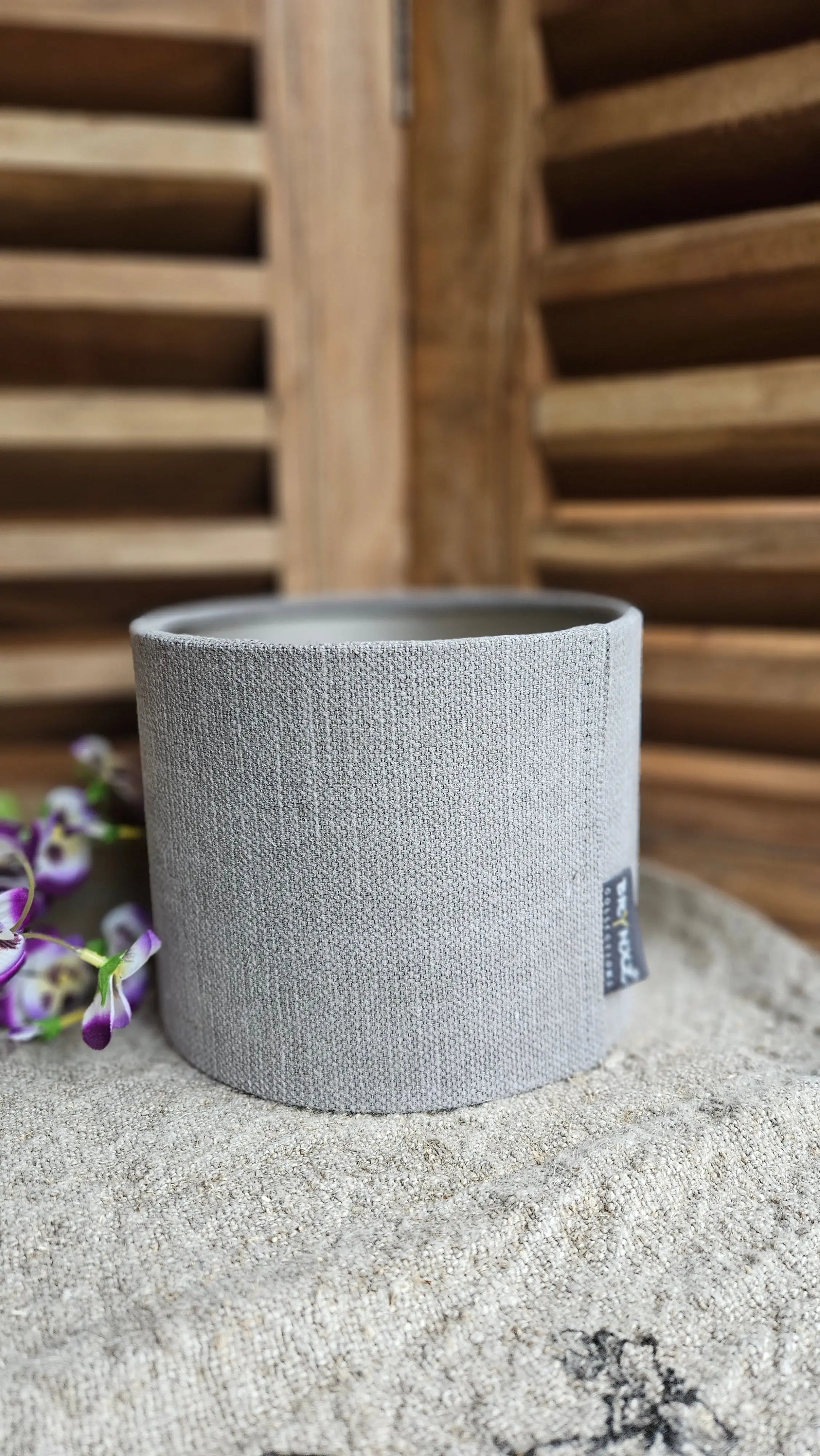 Brynxz Lampshade Cylinder Stone (BRSE24C) Brynxz Online