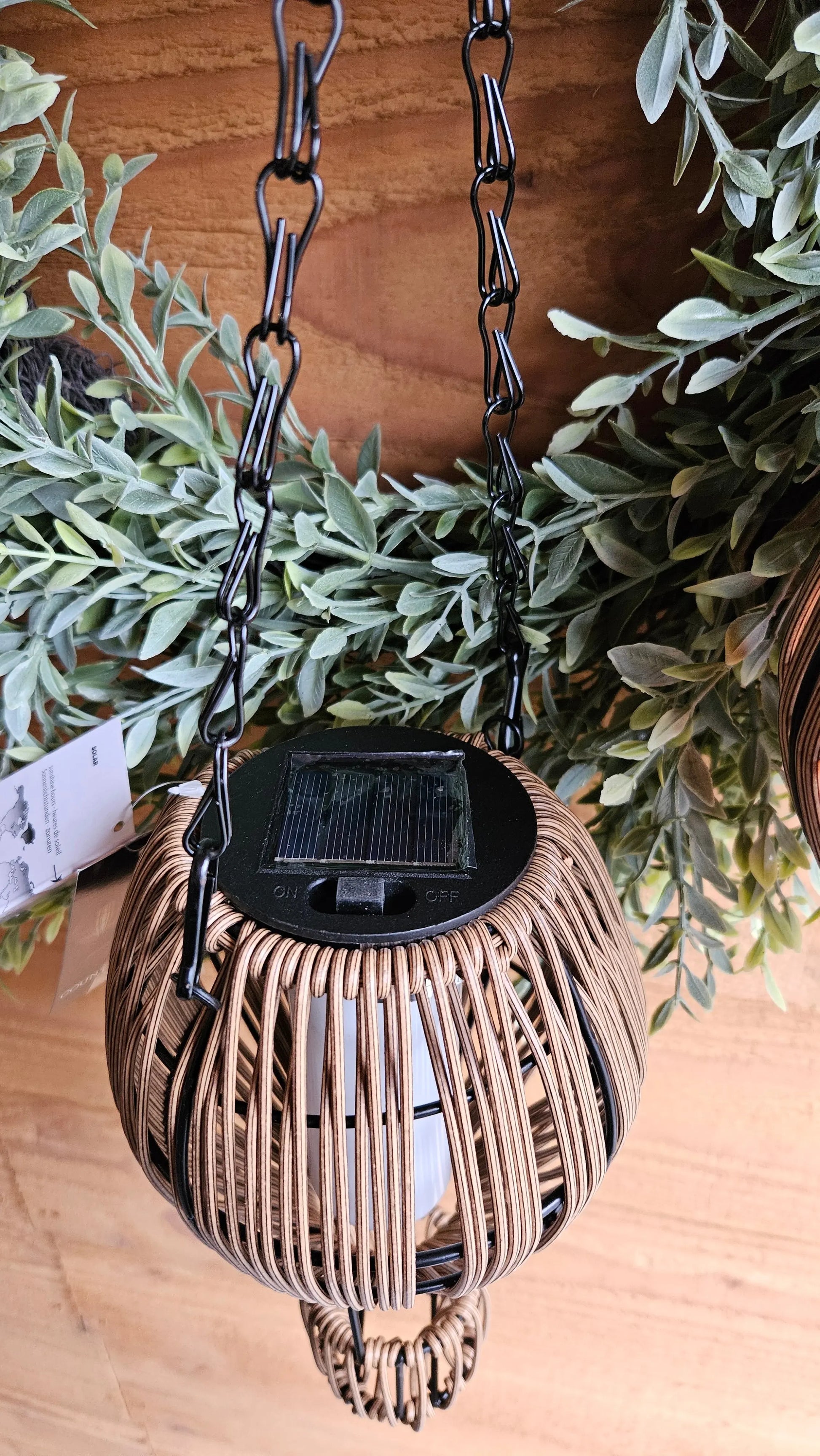 Luchtballon met solar verlichting O zo sfeervol