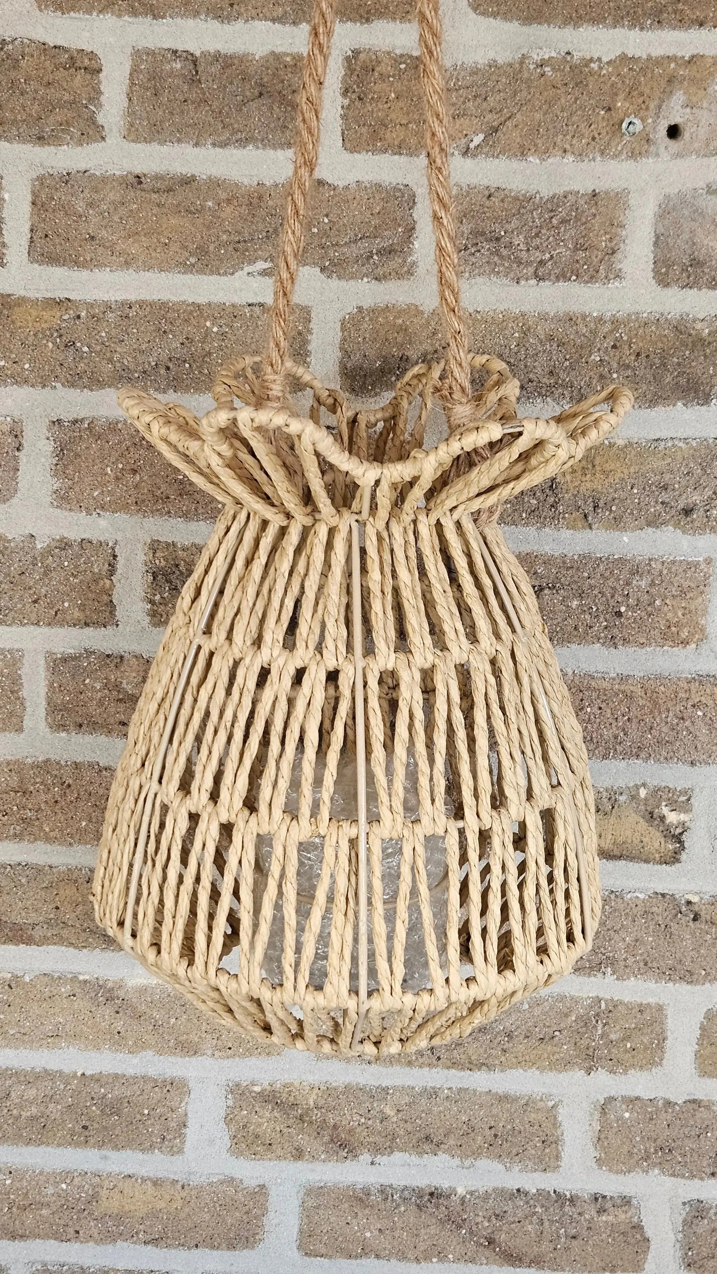 Lantaarn met glas erin O zo sfeervol