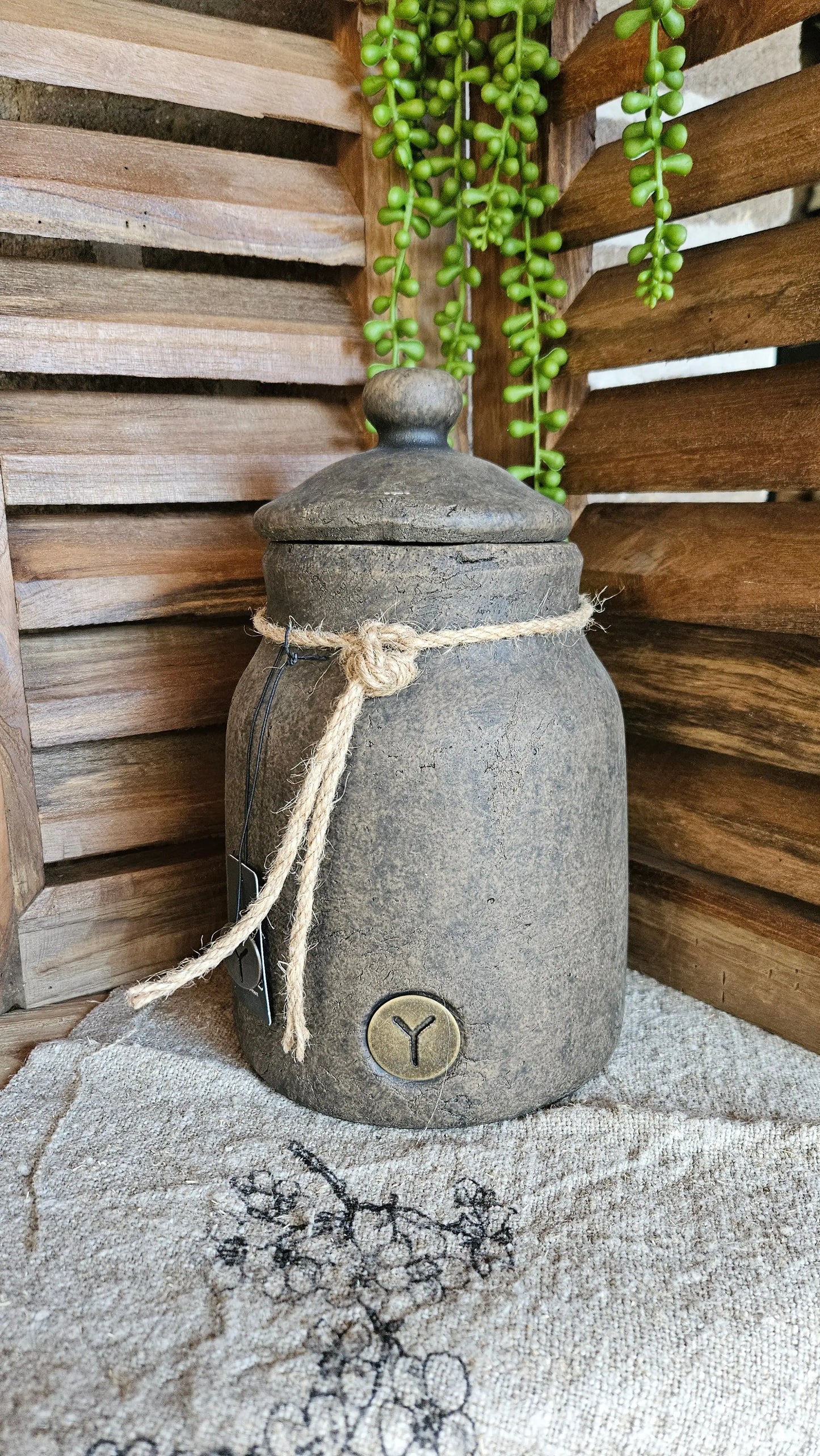 Brynxz Pot and Top with Rope L Brynxz Online