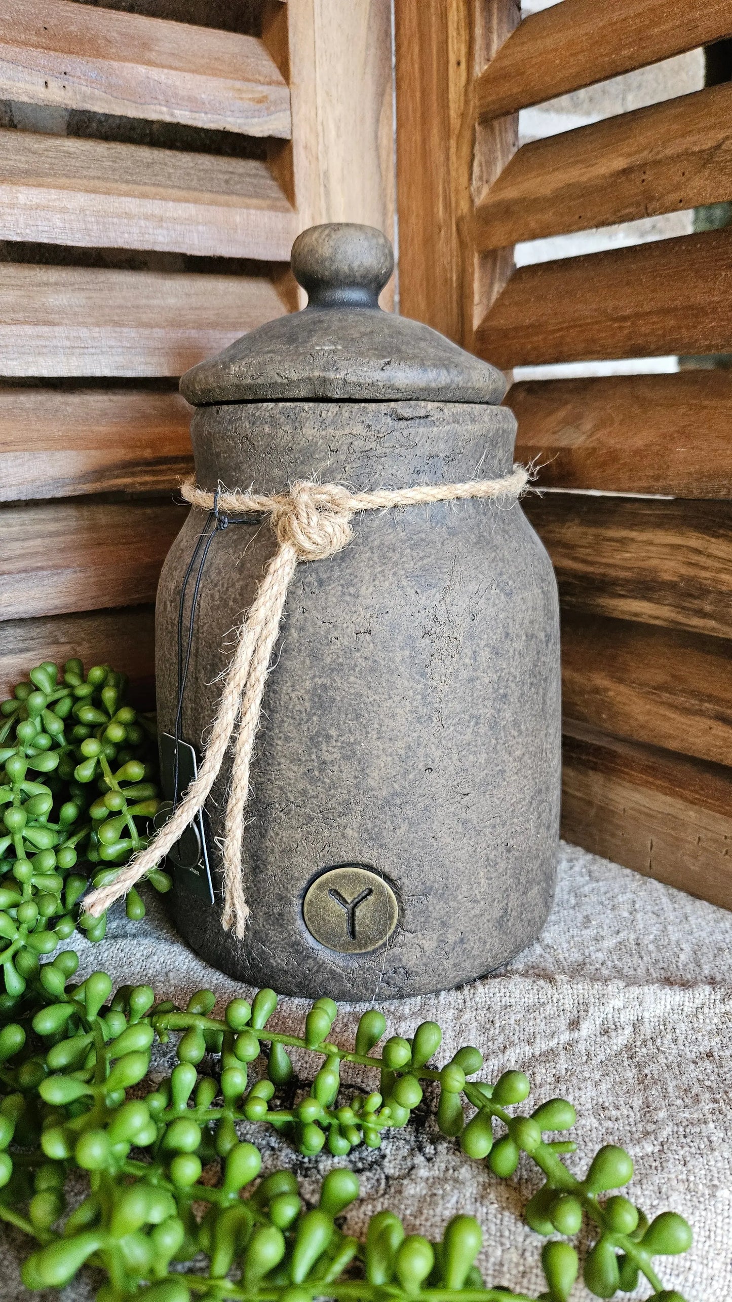 Brynxz Pot and Top with Rope L Brynxz Online