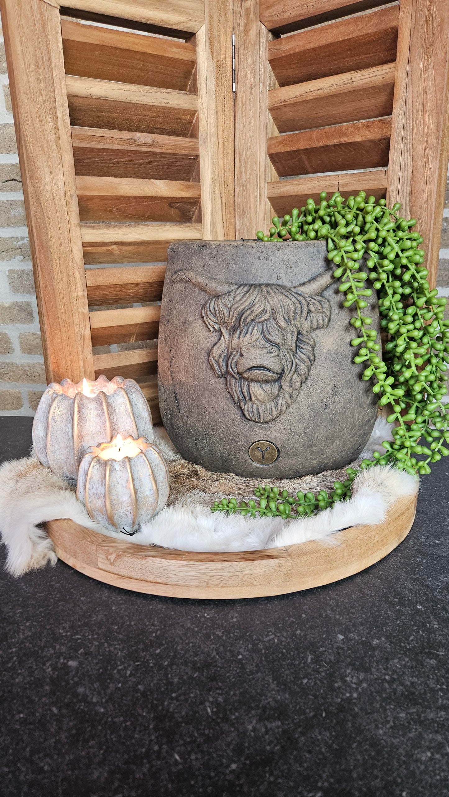 Brynxz Planter Oval Scotty M