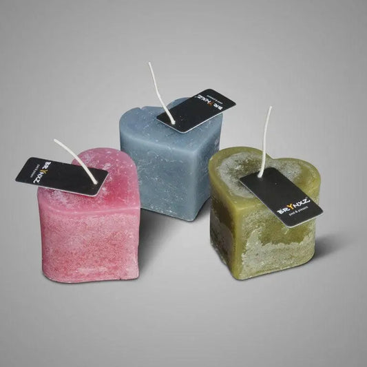 Brynx Hartjes kaars GROEN D8 x H6 cm Brynxz Online
