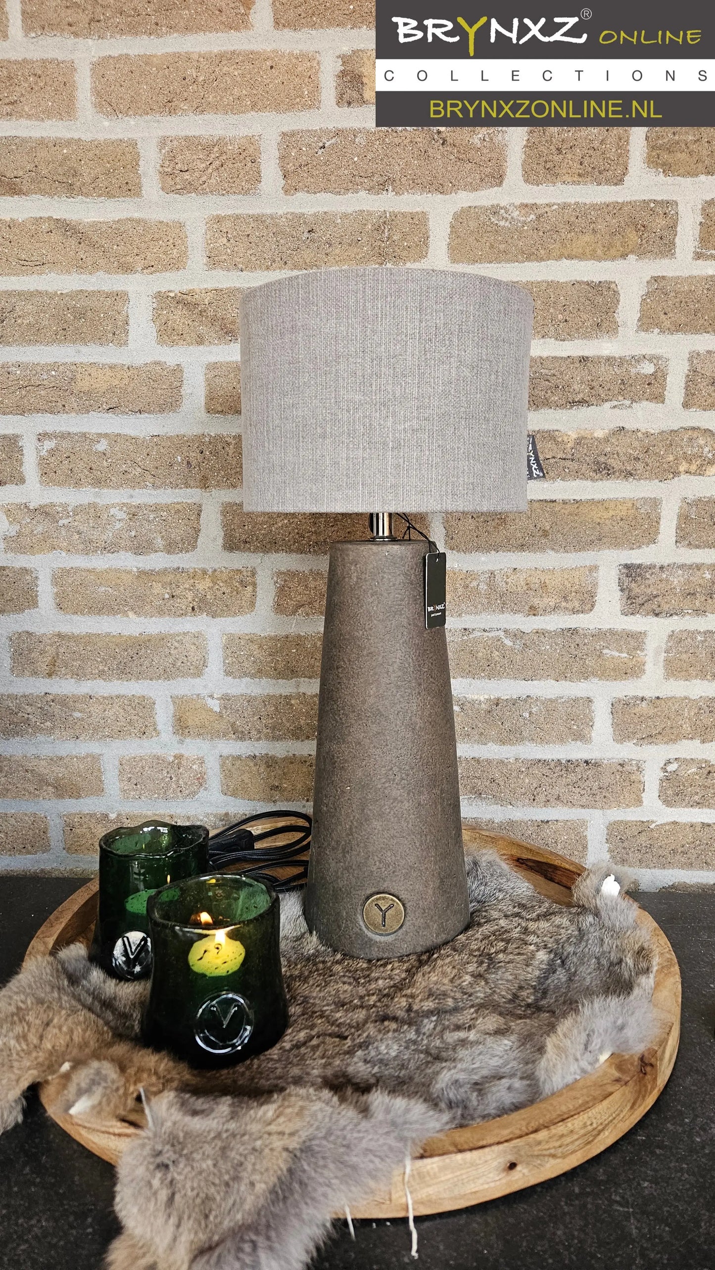 Brynxz Lamp Tall Conic sfeerfoto – Brynxz lamp | Brynxzonline.nl