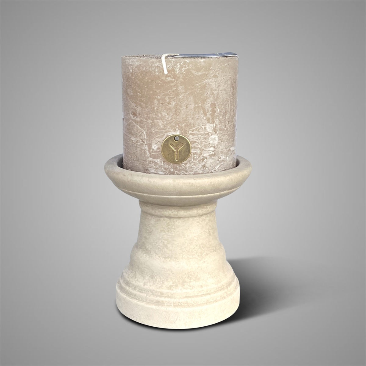 Brynxz Candleholder Basic Majestic Taupe M – Brynxz kandelaar | Brynxzonline.nl