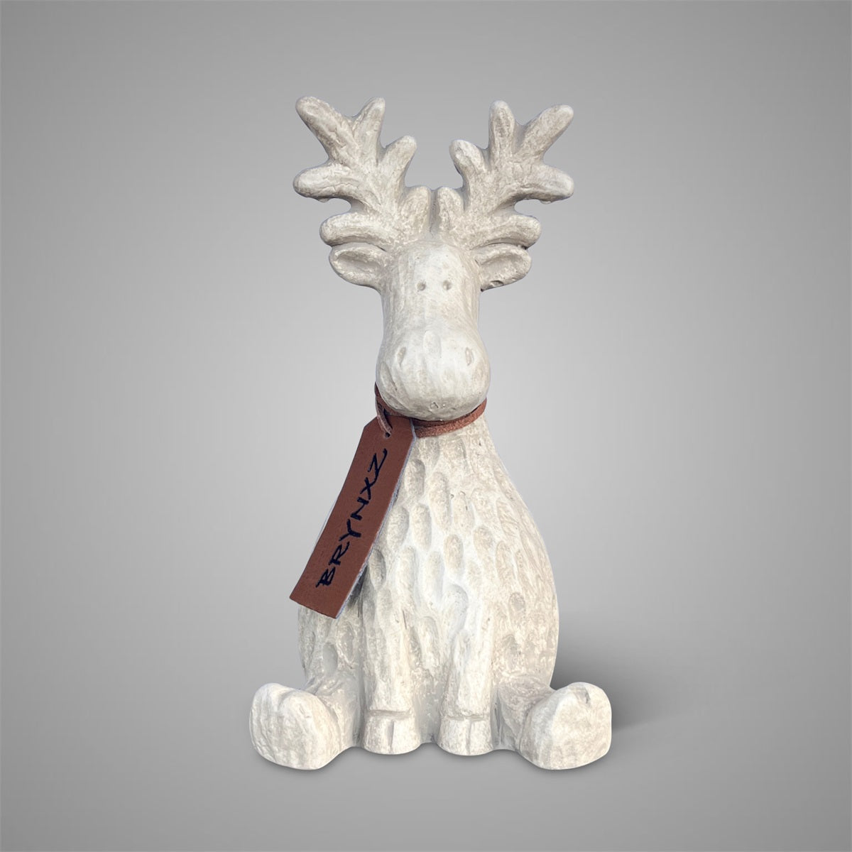 Brynxz Sitting Rudolph Himself M – Brynxz keramiek rendier | Brynxzonline.nl