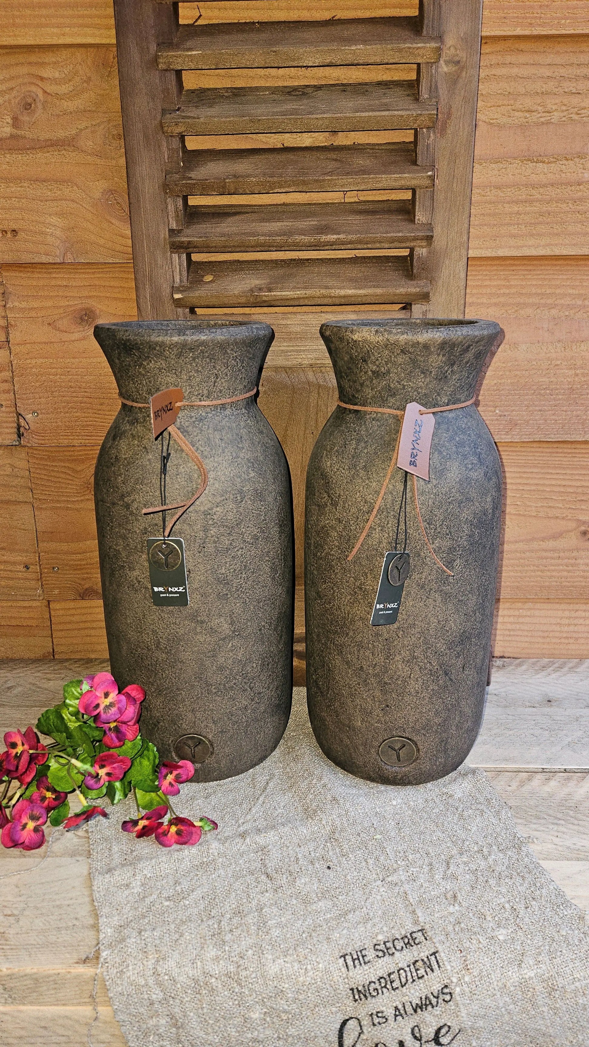 Brynxz Vase Leather Rope Luxury M Brynxz Online