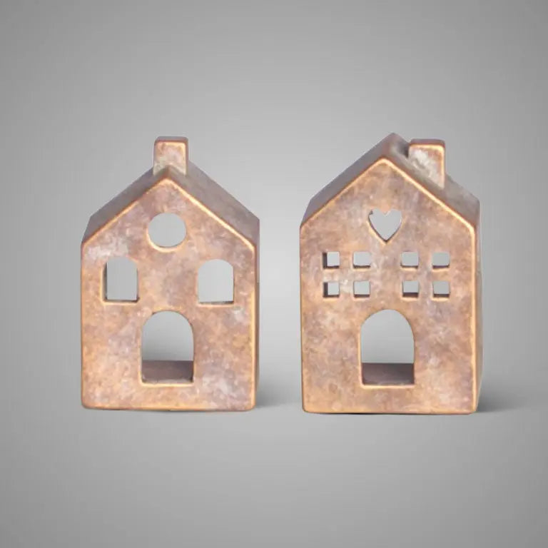 Brynxz Set of 2 Tealights Cosy Houses Brynxz Online
