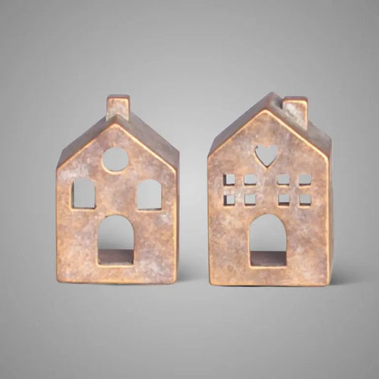 Brynxz Set of 2 Tealights Cosy Houses Brynxz Online