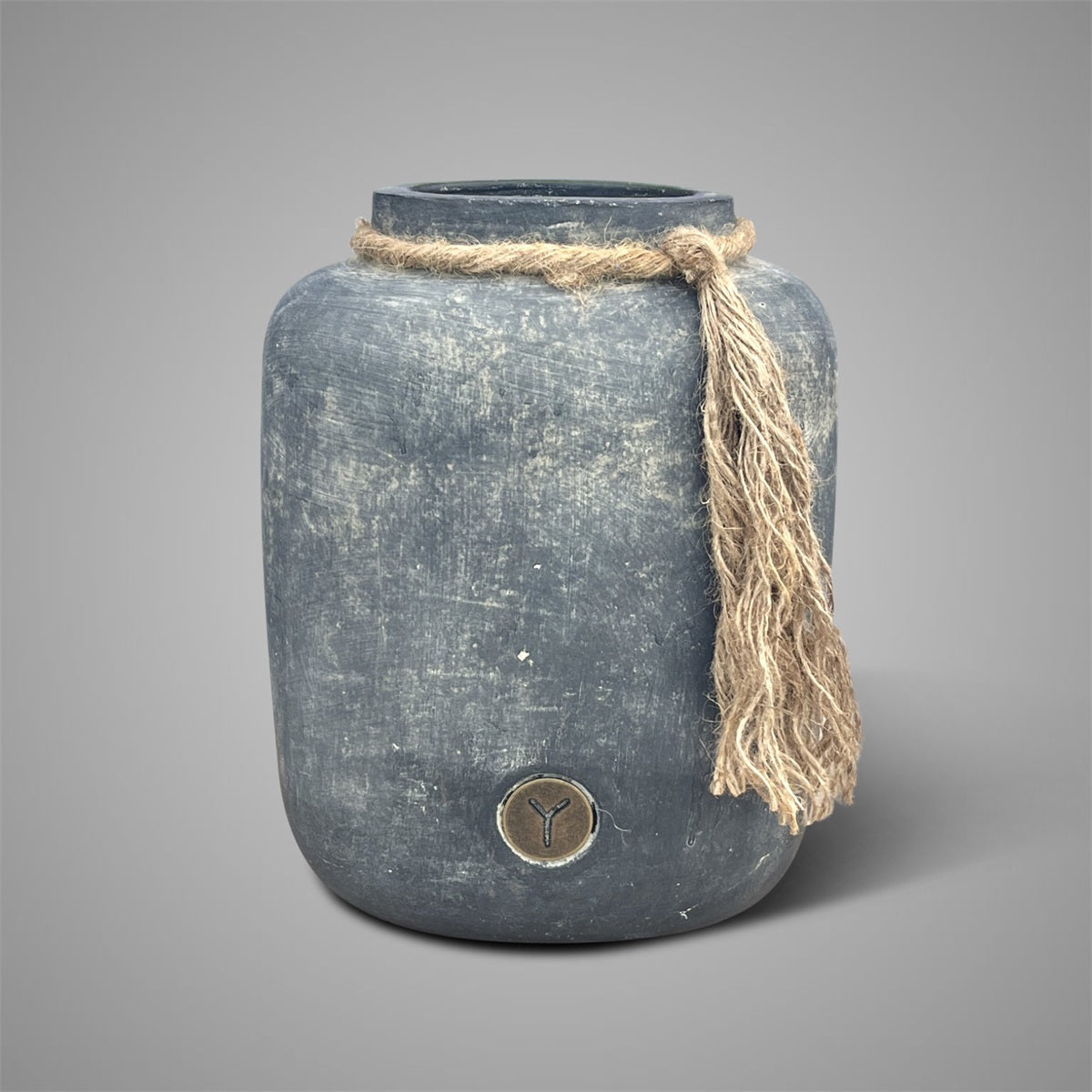 Brynxz Ovale Decoratiefles met Touw M – Woondecoratie | Brynxzonline.nl