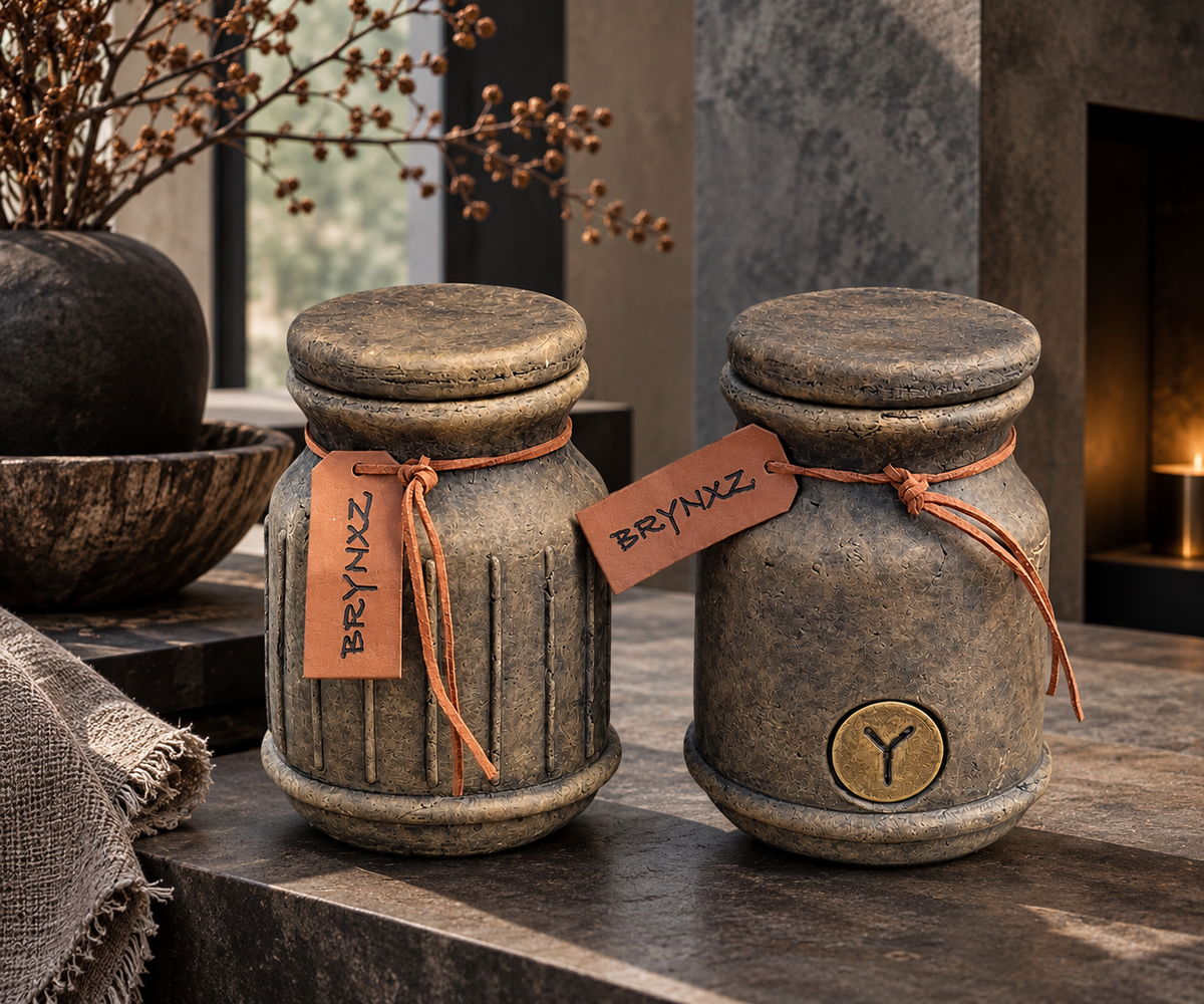 Brynxz Pot and Top Leather rope