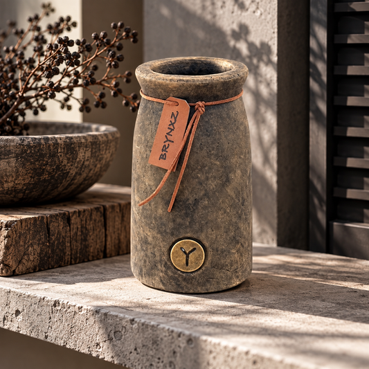 Brynxz Planter Basic Leather rope M