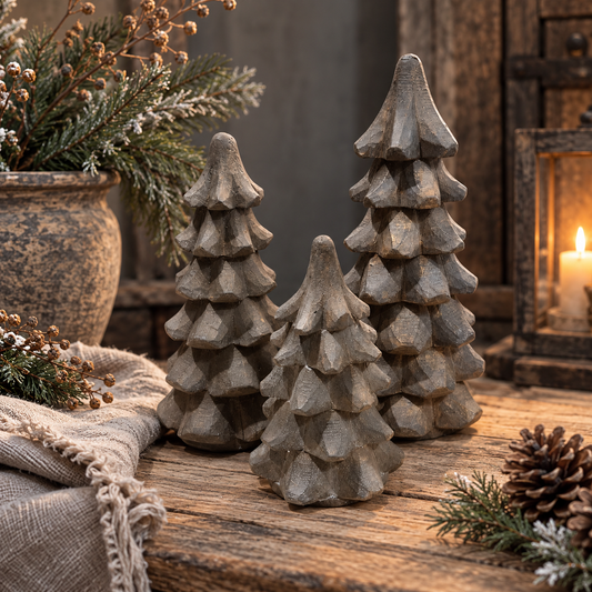 Houten decoratie boom